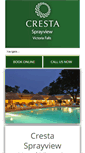 Mobile Screenshot of crestasprayview.com