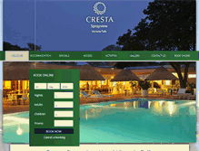Tablet Screenshot of crestasprayview.com
